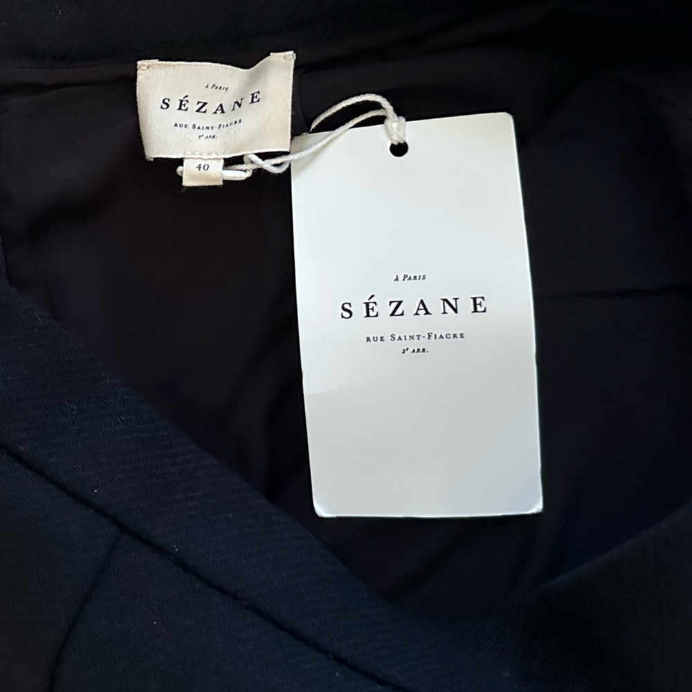 Sezane wool blend Magalia pencil skirt NWT - Picture 6 of 11